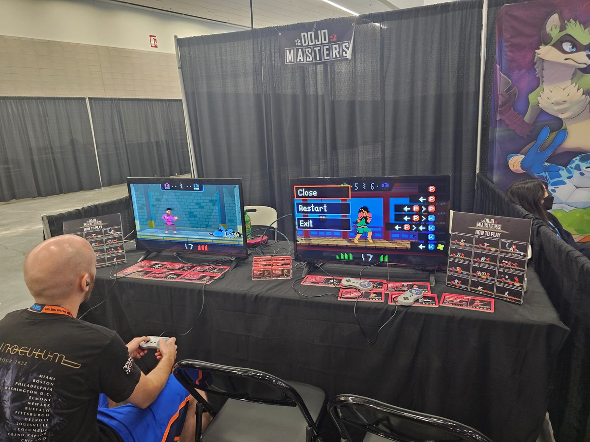 zenossaki's tweet image. Do NOT sleep on Dojo Masters PEAK indie fighting game #DojoMasters