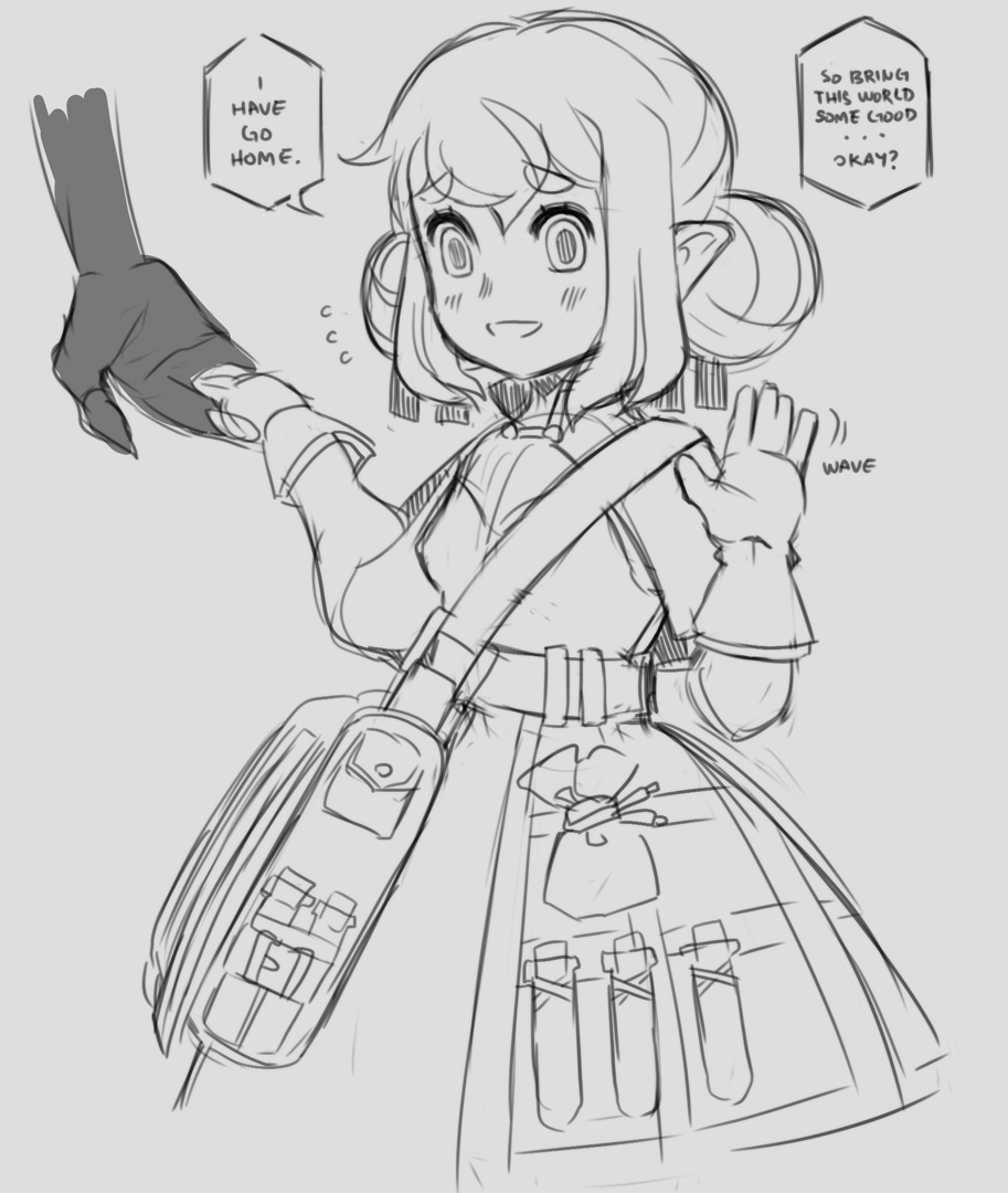 DnD doobles I never posted from last year.