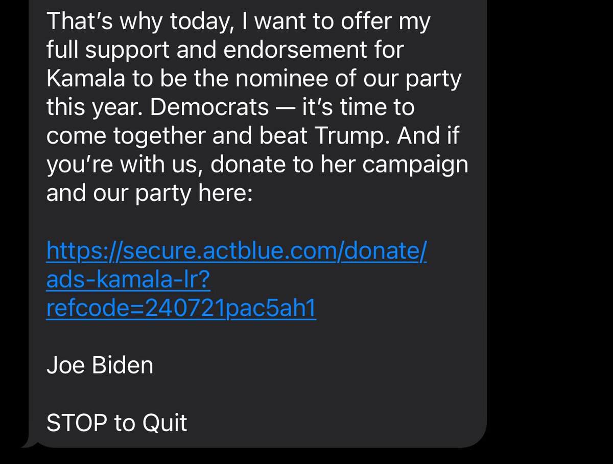 That’s why they call him Joe “STOP to Quit” Biden