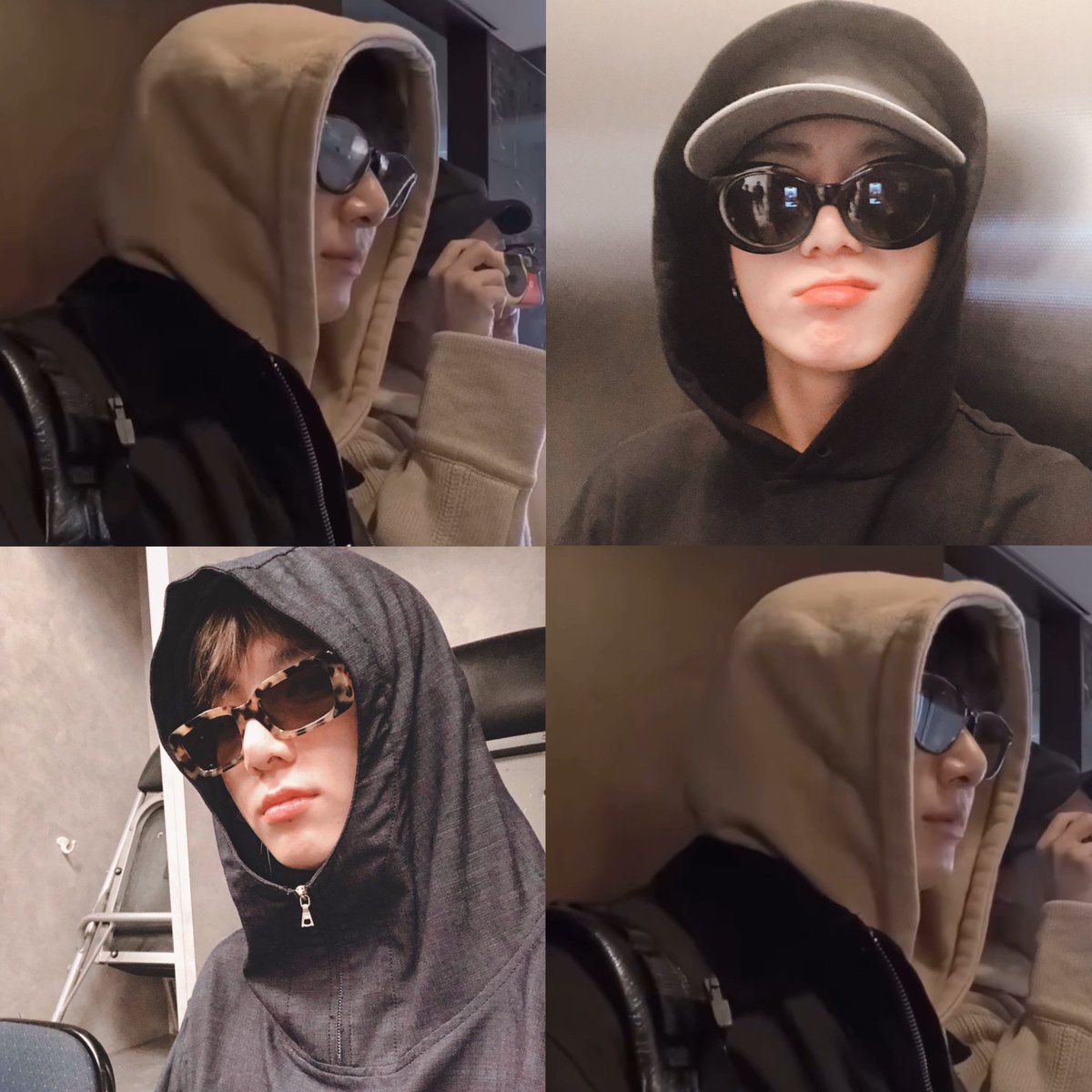 this hoodie + shades combo 😎