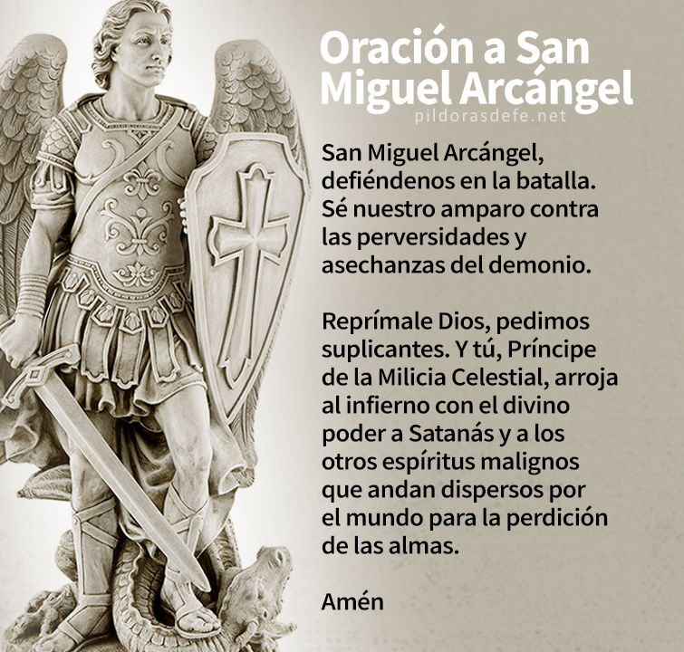Pildorasdefe's tweet photo. San Miguel, ruega por nosotros... https://t.co/nldnCvSDwg