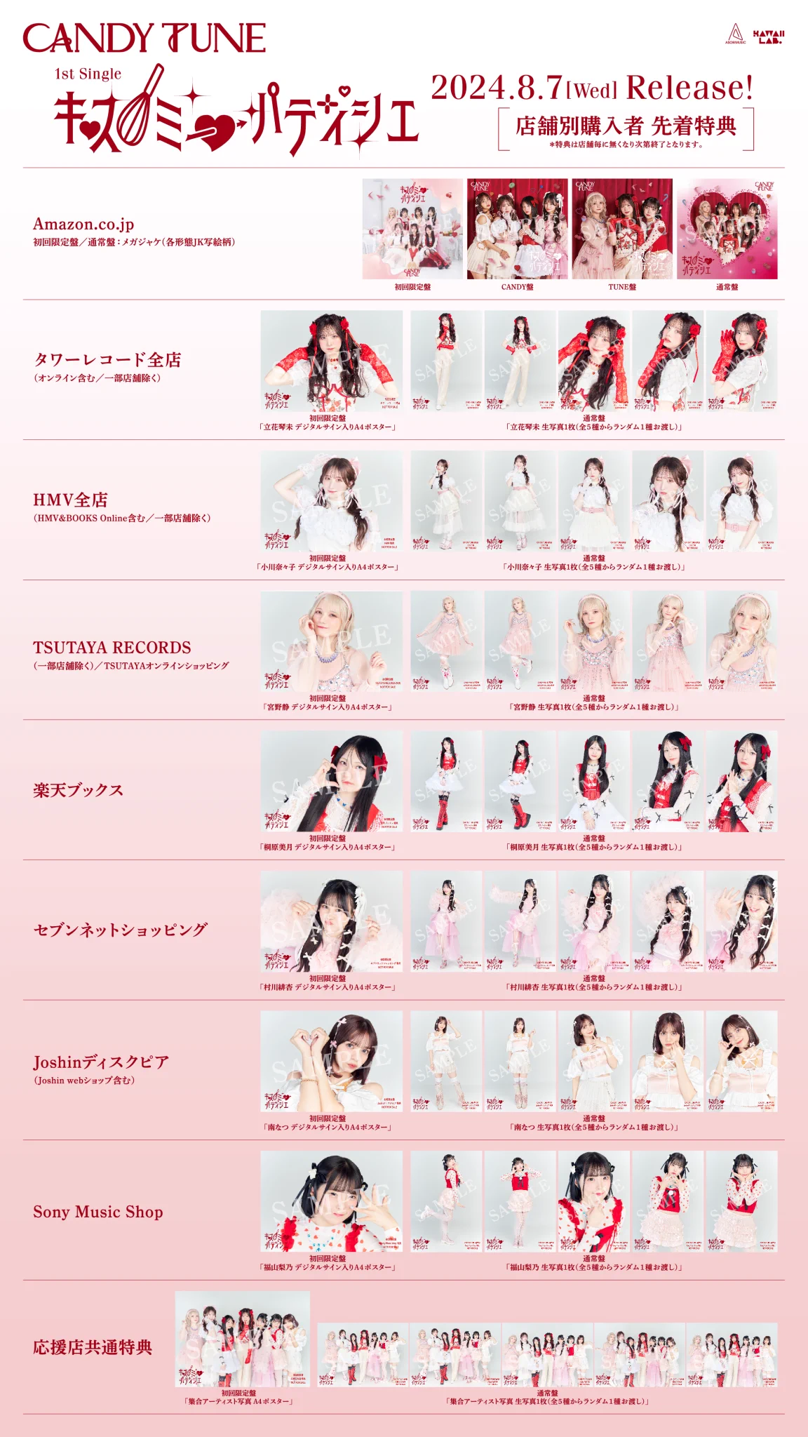 CANDY TUNE【Official】 on X: 