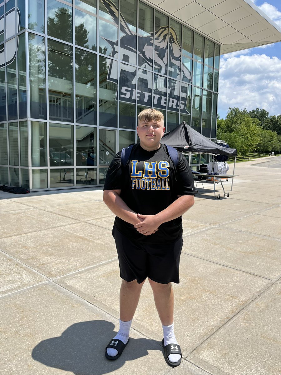 MLongo1215's tweet photo. Had an amazing day competing @Andy_Rondeau_1 football camp this morning at @PaceUFootball1! Thank you to all the coaches and players for hosting a great camp!
@CoachZaloga 
@CoachCGD 
@CoachTuero https://t.co/7DU3nLcVuj