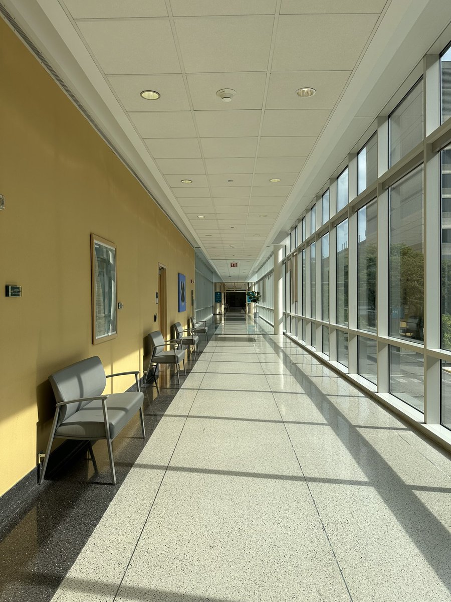 Rounding in the hospital <a href="/UIHealth/">UI Health</a> today. Seeing an uptick of #COVID19. Stay safe out there.