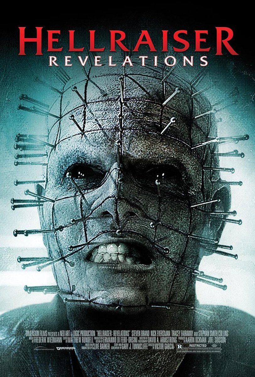 spooktober310's tweet image. #100DaysOfHorror
Day 53
Hellraiser: Revelations
2011
Victor Garcia