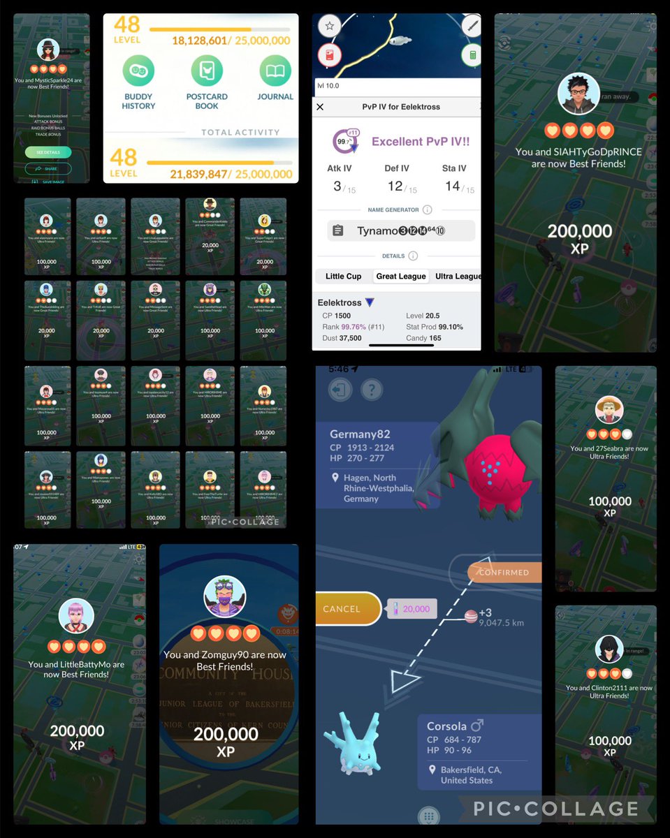 _higemaru3's tweet photo. Tynamo Community Day was awesome! | got a Rank 11, a Regidrago entry & went up over 3 million XP! Thank you everyone who coordinated with me!! #ポケモンGO #PokemonGO #PokemonGOfriends #TynamoCommunityDay #ShinyPokemon #PokemonGOCommunityDay #Regidrago https://t.co/i6XXkApfbC