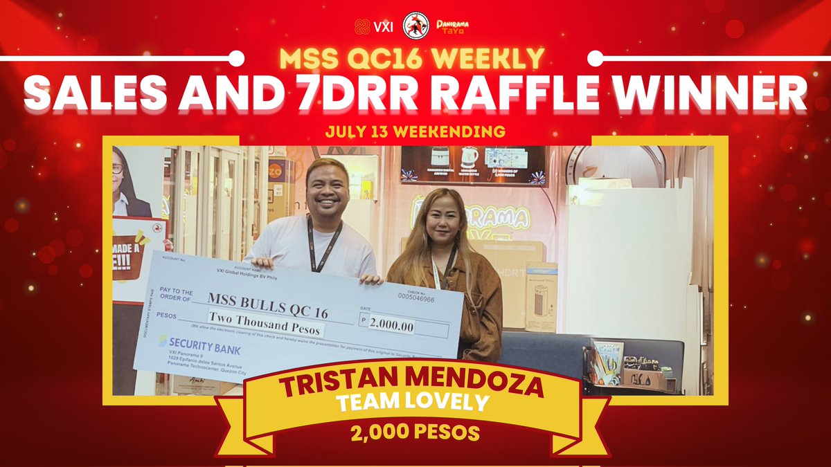 ppaulv_'s tweet photo. The second week of July was intense but these experts stil managed to win our weekly raffle for July 13 Weekending. Congratulations Bulls! @Dee_Bennett1
@gleekyG
#DeeBest
#MSSQC16
#MSSFearlessBulls
#MBCGoodStuff
#VXIPH
#LifeatATT https://t.co/Za2Tphbw4Y
