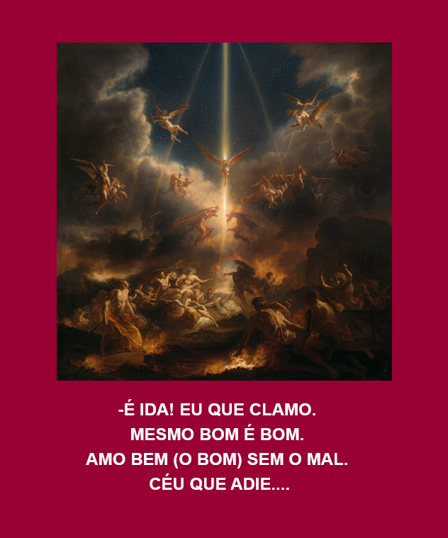 gilbertohira's tweet photo. #desafiopalindromo167 

Tema: Juízo final

-É IDA! EU QUE CLAMO. MESMO BOM É BOM. AMO BEM (O BOM) SEM O MAL. CÉU QUE ADIE...

#palindromo https://t.co/pelqiT1EzV