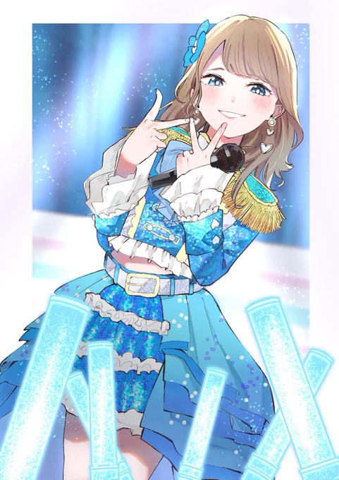 超ときめき宣伝部の横浜アリーナでのWANTEDの辻野かなみちゃんのファンアートです  (まだ歴の浅い宣伝部員なので先輩宣伝部員の皆さまイチオシのMVライブ映像教えてください!!)