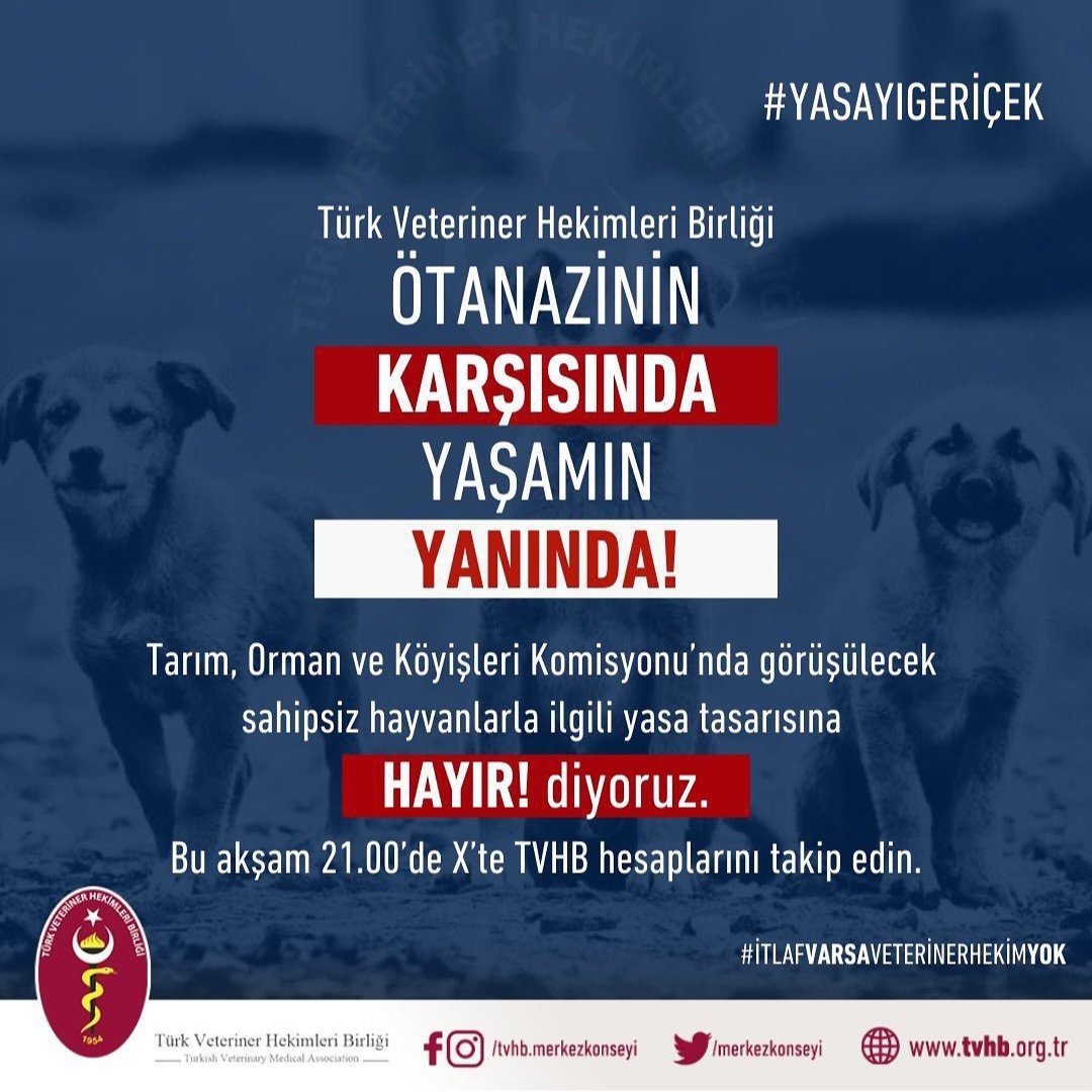 Hekimiz! Cellat değiliz. Yeminimize sağdık kalacağız. Yasaya HAYIR diyoruz.  #yasayaEVETdiyoruz