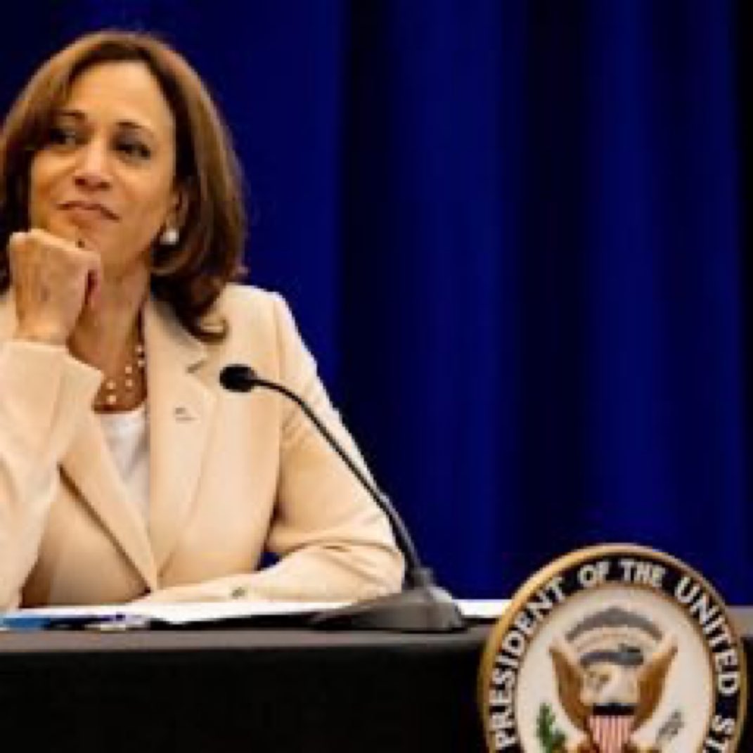 mjfree's tweet image. Drop a 💙 if you will vote for kamala Harris for president 

I want to be following you