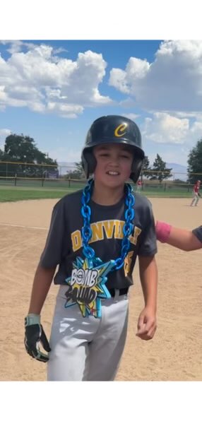 Hsaio with the big fly today. Atta kid. 11U Crushers lost in finals in Reno