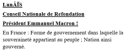 CallToTheWorld_'s tweet photo. Chère #Humanité TT!Insta@#CallToTheWorld !

Bien Ou Quoi @gouvernementFR ; @GuillaumeRozier ?

@CRefondation Est Stipulé Dans La #VIRépubliqueFR Que L'#ÕMH Propose Au @HCP_Le_Plan De @bayrou !

"La Politique Est Une Science Au Même Stade Que L'Ingénierie !" #CitationÕMH

#FÎÕP ♾ https://t.co/jqdmLhJcHN