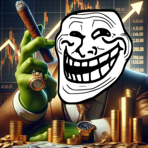 l3696369l's tweet photo. @amtvmedia Trollface is the biggest meme on paper. Everyone knows what a troll is. Even Elon is a self proclaimed troll ;) #memeticmagic #1000x @elonmusk @cb_doge @ERC20Trolls https://t.co/mGiZuc4oD7
