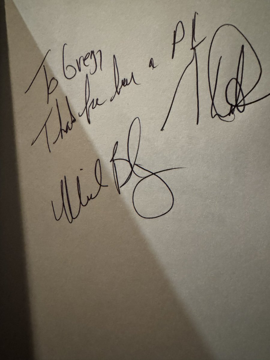 andygrill's tweet photo. @dfwticket  fellow P1s, ticket heads and ticket chicks. Found the full disclosure book at the good will. I’m assuming that’s Rhyner that signed it and who else?? https://t.co/ujBsPZBsZP
