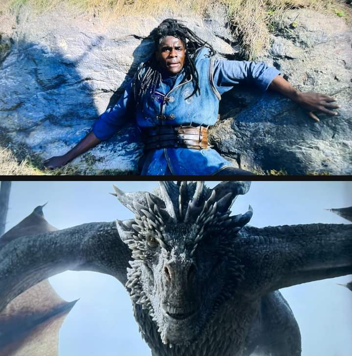 sosetta's tweet photo. When a dragon claims you 😂
#HouseOfTheDragon 
#HOTD https://t.co/pT74jBN2WT