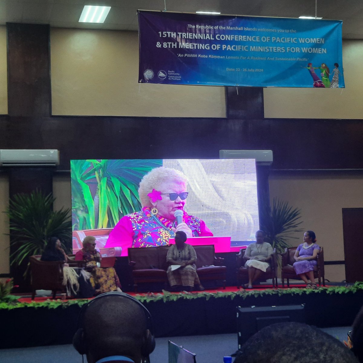 Fiji Women's Rights Movement (@fwrm1) on Twitter photo Sainimili Tawake from <a href="/PDFSEC/">Pacific Disability Forum</a> speaking at the first plenary on Women and Health at the #15Triennial. She made firm emphasis on the rights of women and girls with disabilities, access to services, and infrastructure limitations. Sainimili Tawake from <a href="/PDFSEC/">Pacific Disability Forum</a> speaking at the first plenary on Women and Health at the #15Triennial. She made firm emphasis on the rights of women and girls with disabilities, access to services, and infrastructure limitations.