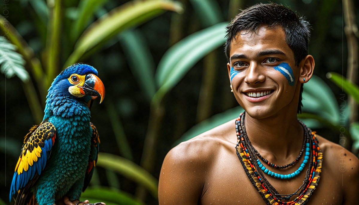 Homopolitan_AI's tweet photo. Pre-Columbian Amazon Tribes
#AI #AIArt #AIArtCommunity #AIPhotography #StableDiffusion #StableDiffusionBoys #SDXL https://t.co/VoamtnmULs