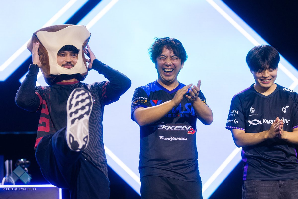 daichinobi's tweet photo. 気楽な感じで挑めたEVO2024は3位で終了しました。

正直鉄拳8になってから全く自信もなく今回もトップ6は厳しいと思ってたので嬉しさはありますが悔しいっす。

サウジアラビアまで残り1ヶ月。あたい対策完璧にして必ずリベンジします。

応援して頂いた皆様ありがとうございました！ https://t.co/lvywBkwnQ5