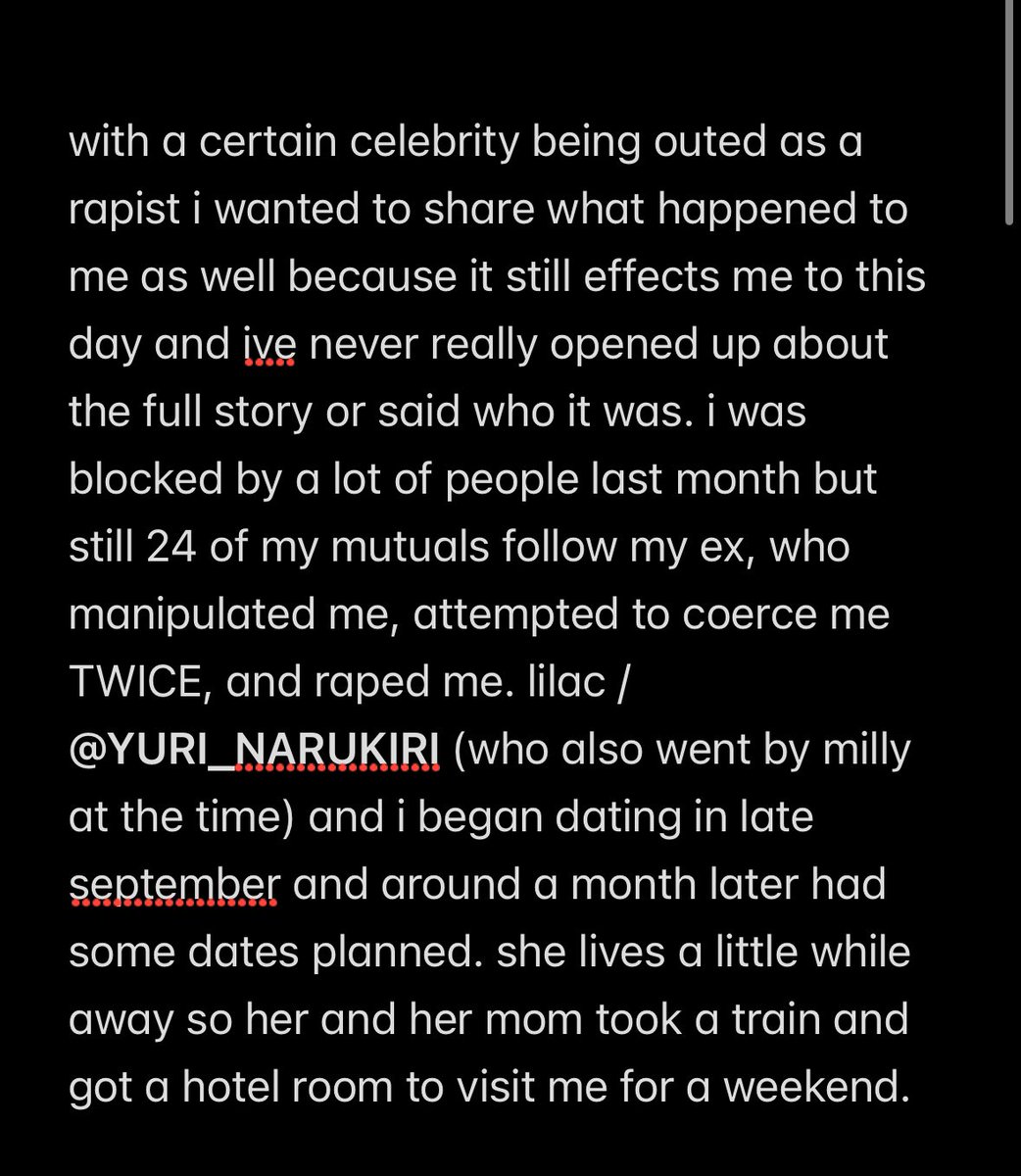 EyesOfTheGhost's tweet photo. I know a lot of people have blocked austin recently, but since I'm still a part of aatwt, I was asked to spread this message on his behalf. Especially if you are mutuals with Lilac, please read and share this thread https://t.co/cpw6Uck9XL