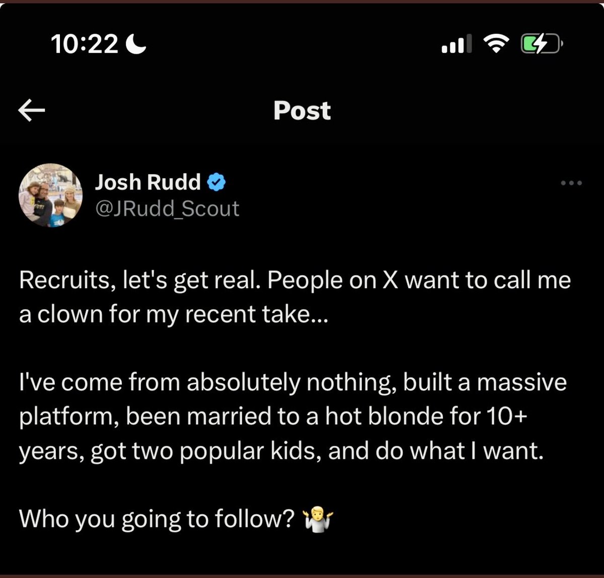 Coach Beede tweet media