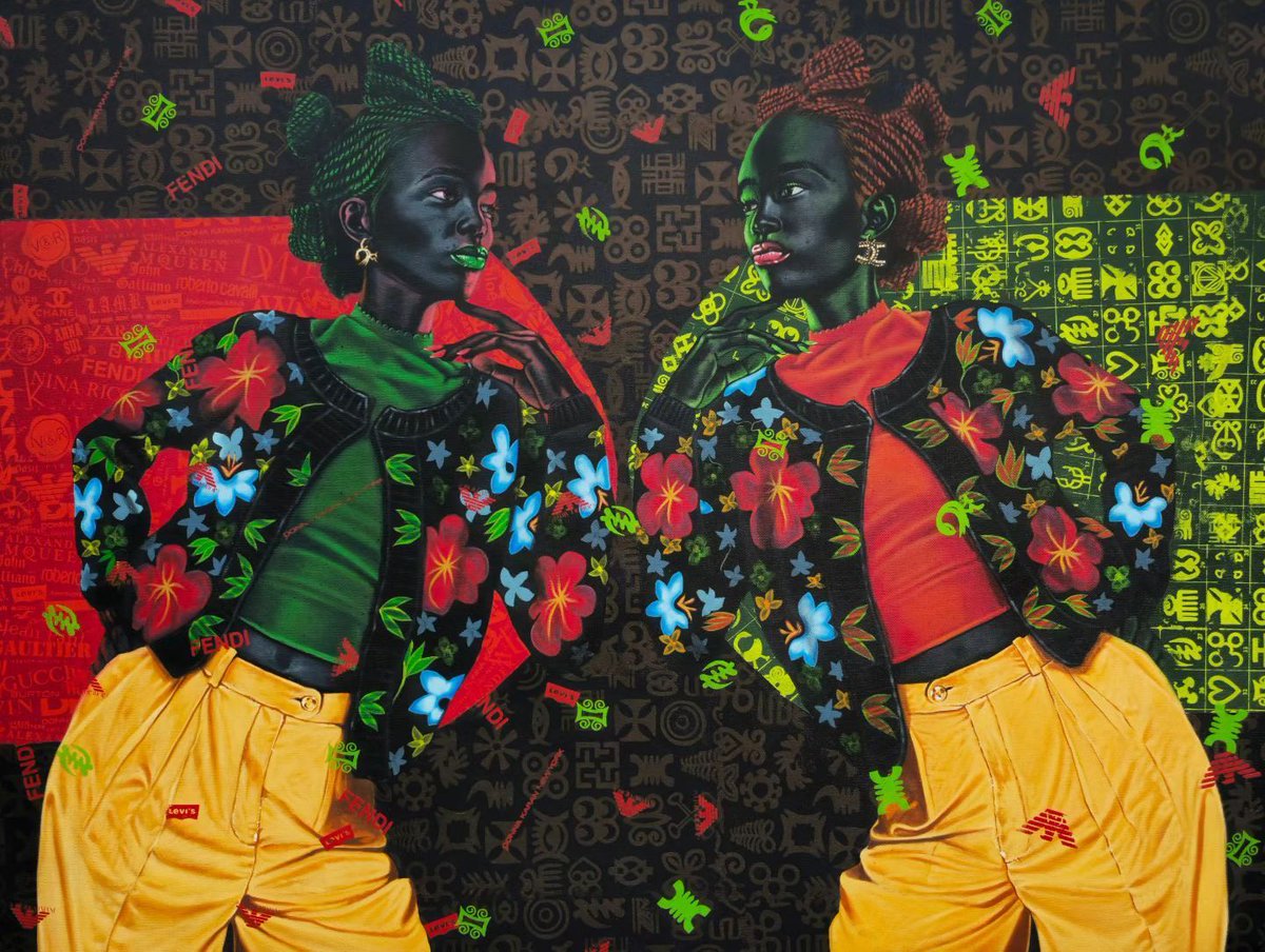 Practice self-love. Recognize your importance in the story of your life and always embrace your individuality. 

Love this piece by Boris Anje (ANJEL) @borisanje 
@keefphotography 📸 reference 

#beautifulbizarre #selflove #contemporaryart #contemporaryafricanart #artcollectors