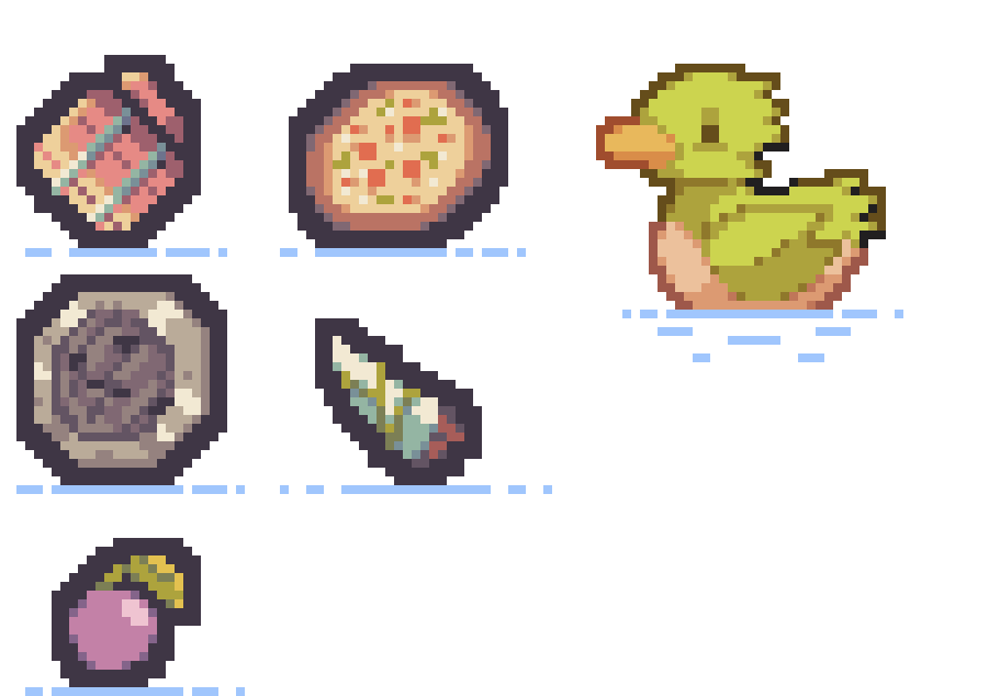 Icons and Quacks!🦆
#pixelart #aseprite #Pixel #pixelartist #art #Pixels
