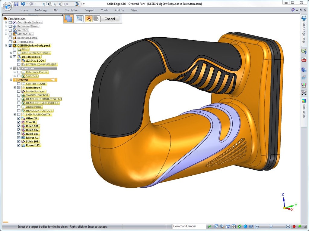 AlternalabItaly's tweet image. Ottimizzare il workflow di progettazione con Solid Edge
alternalab.it/ottimizzare-il…
#CAD #CAD3D #ingegneria #meccanica #modellazione #modellazione3D #parametrico #Siemens #software #SolidEdge