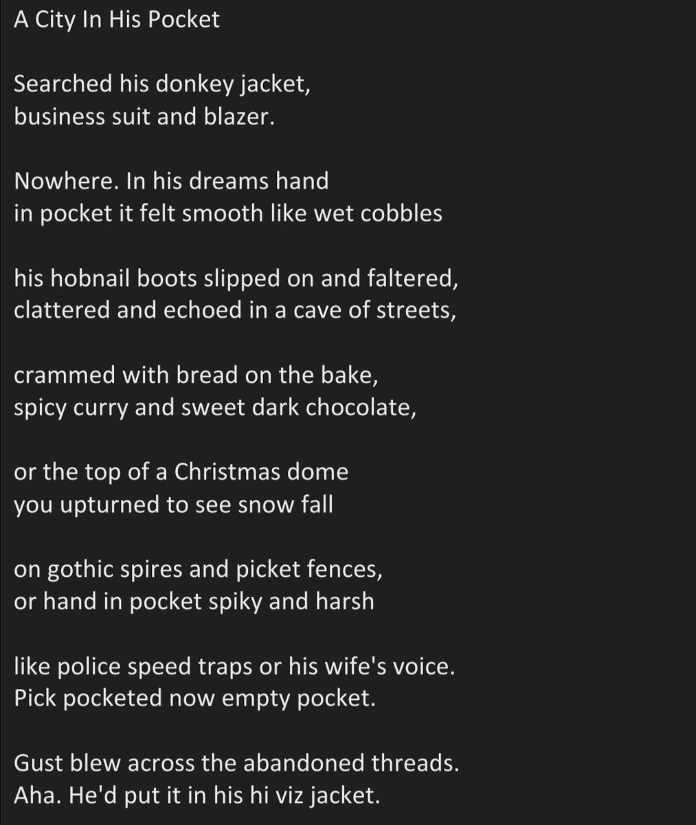 PaulDragonwolf1's tweet image. Thankyou Fidel for last week&apos;s great #promptcombo. All welcome to contribute. Use hashtags #promptcombo #pockets @AnneTSheridan1, @dragonslayerma,  @mjdougherty33,  @Lflanagan, @kathysholtys, @TheresaWriter, @LFlanaga, @FrewSmith @DRnaturegirl, @strokingtheair @helen_laycock