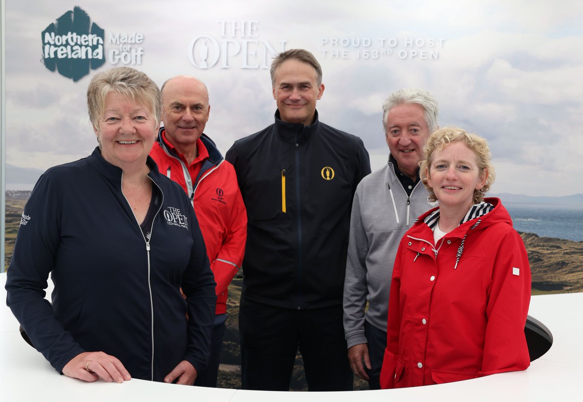 Tourism Northern Ireland’s `One Year Countdown’ to The 153rd Open has officially begun. In July 2025, The Open will return to Royal Portrush Golf Club and work is already underway to ensure the major sporting event is even more memorable than 2019 shorturl.at/Jj3Rz