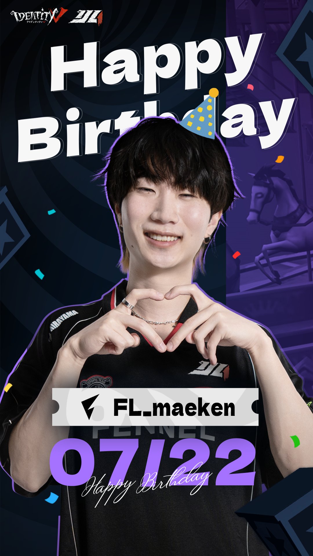 第五人格 FENNEL maeken 公式】IdentityⅤ 第五人格eスポーツ事務所 on X: 