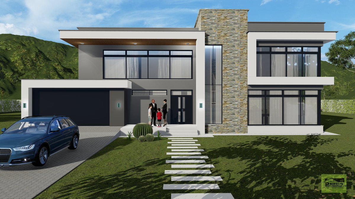 PrincepsCONLtd's tweet image. Architectural Renders of a four bedroom modern house  #modernhouse #princepsconstructionltd  #archicad27 #lumion11 #architecture #3dvisualization #architecturalrenders #3DRenders