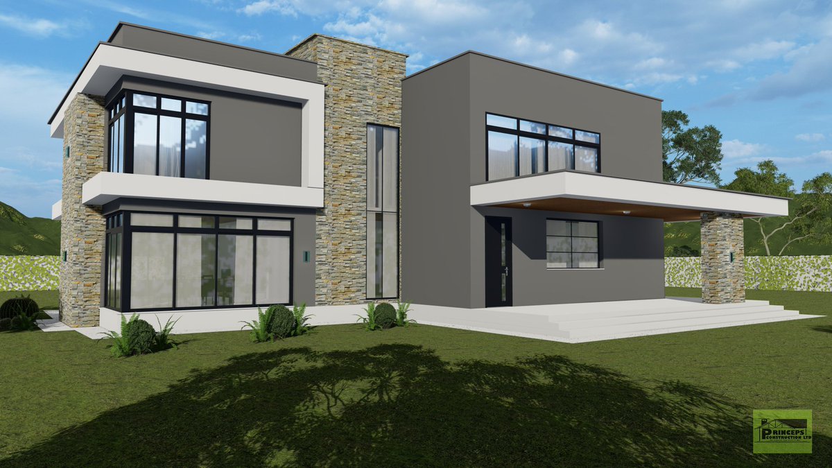 PrincepsCONLtd's tweet image. Architectural Renders of a four bedroom modern house  #modernhouse #princepsconstructionltd  #archicad27 #lumion11 #architecture #3dvisualization #architecturalrenders #3DRenders