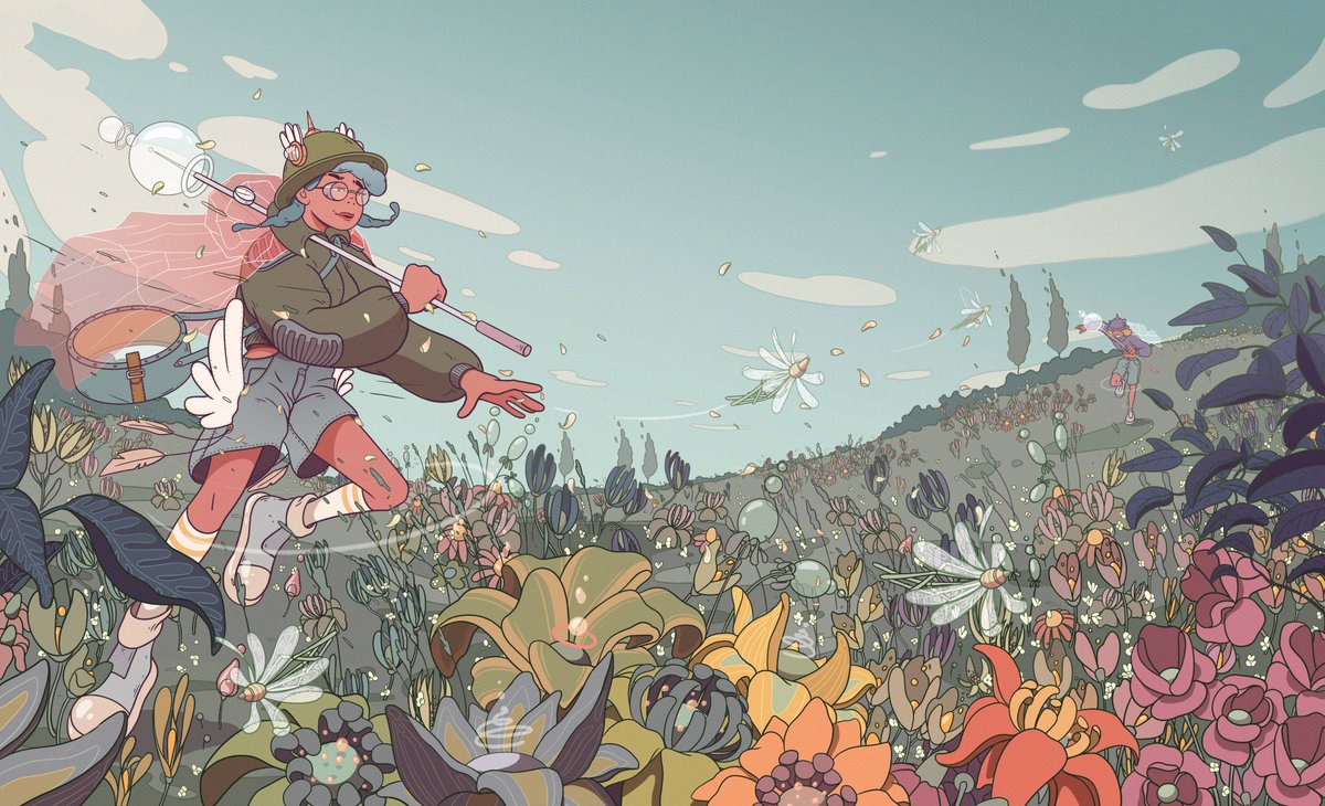 Gm! 
Have a beautiful new week everyone!🥰

29 hours left in the auction of 'Dream Hunters'!✨