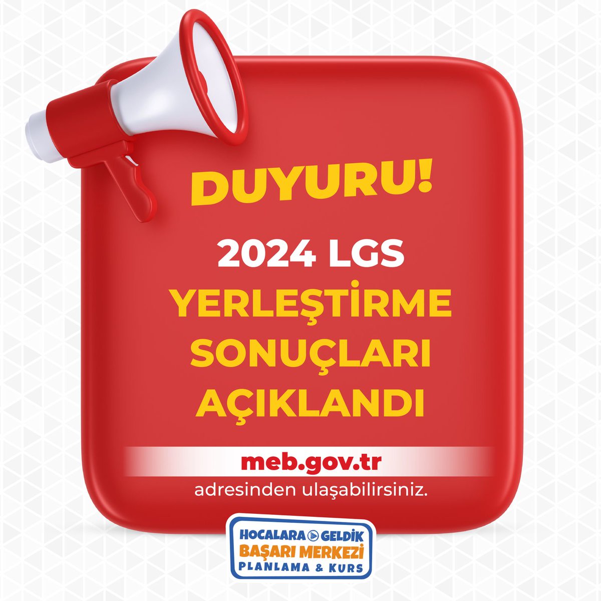 2024 LGS yerleştirme sonuçları açıklandı.