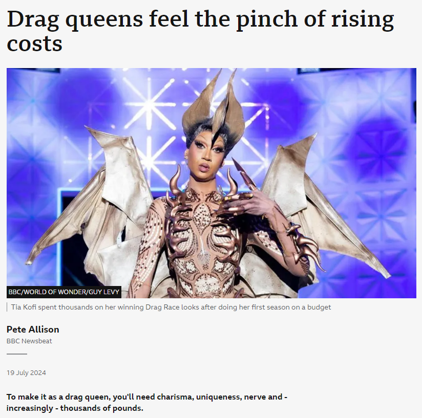 ripx4nutmeg's tweet photo. The BBC has in the last three days published two features about how the cost of living crisis has affected six ordinary people.

All six people are cross-dressing men https://t.co/jPgkxfwvc0