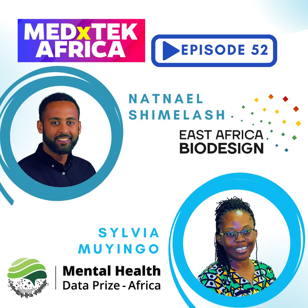 This special two-part episode highlights two exciting funding 💵 and training 🎓opportunities for health #innovators in #Africa. The deadlines for applying to both opportunities are coming up soon, so please dive right into the episode to learn more!

podcasters.spotify.com/pod/show/medxt…