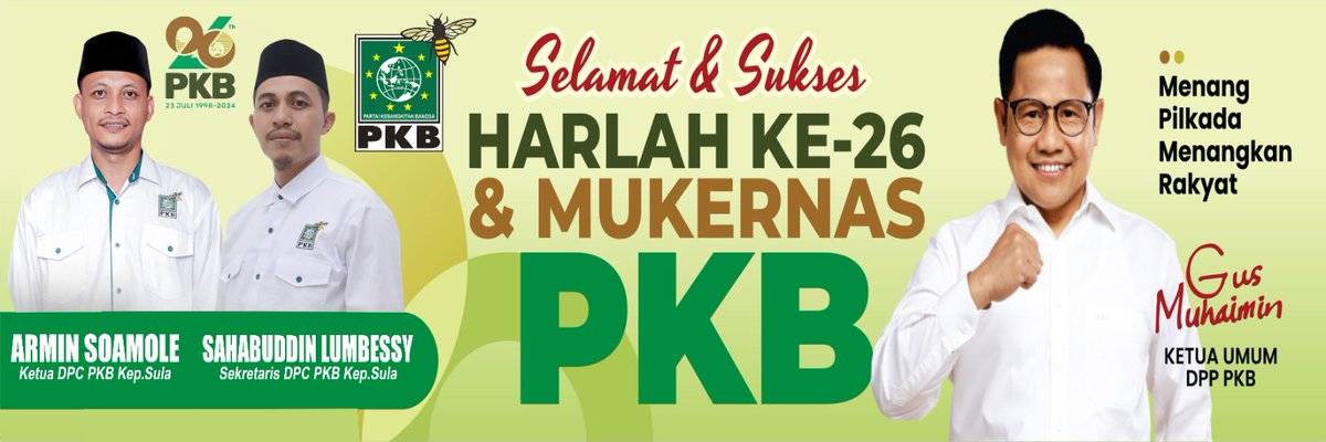 bung_riky's tweet photo. PKB Adalah Kita https://t.co/00gRME76MS