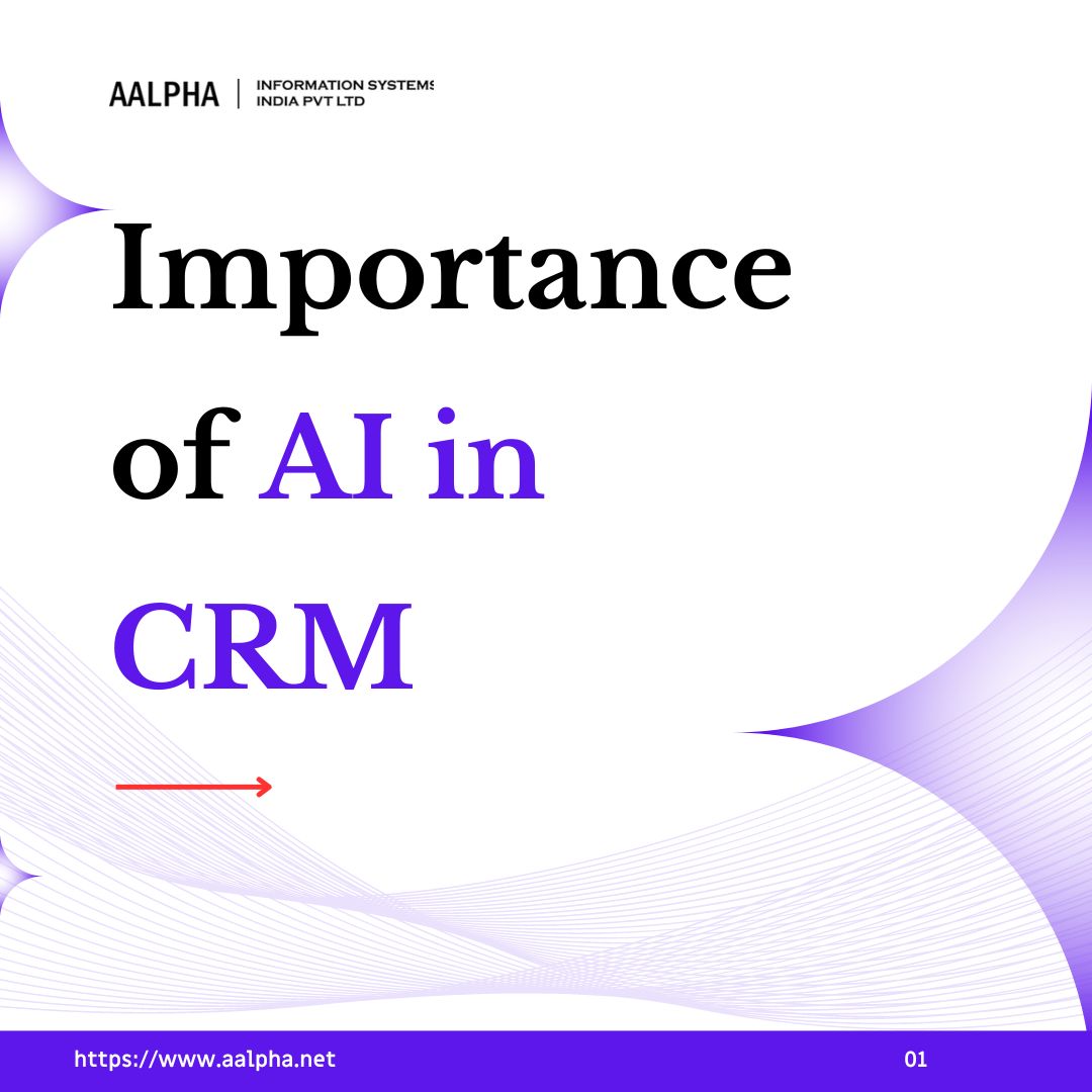 aalphaindia's tweet image. Did you know? 41% of organizations report reduced costs after integrating AI into their CRM.

Let&apos;s find out the Importance of AI in CRM.

#ai #crmdevelopment