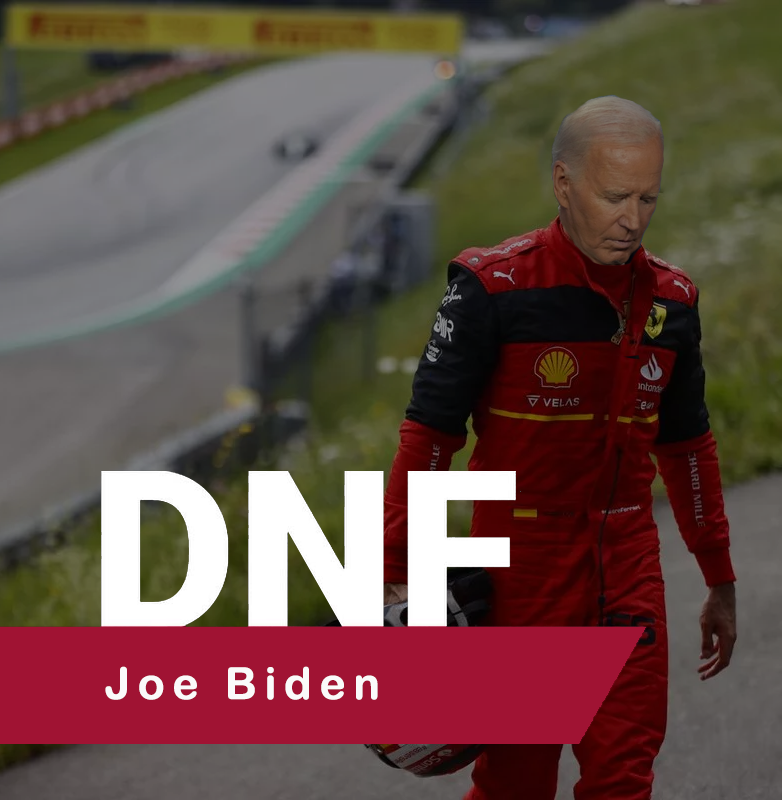Retirement for Biden #DNF

#F1 #Potus47GP 🏁