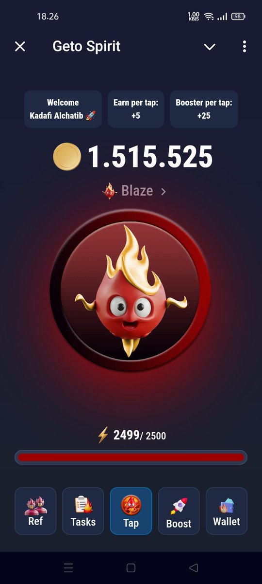 Kadafi_Alchatib's tweet photo. @ton_blockchain Hope jackpot
Use my link for get 25000 coins
https://t.co/esvNSpAZjz https://t.co/a9CjNz1kJa