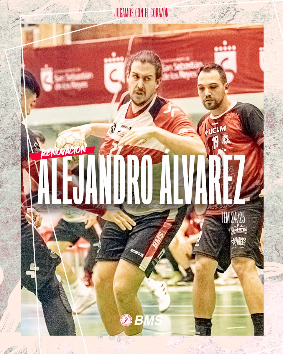 🔁 Renovación | Alejandro Álvarez

🤾 El pivote del <a href="/SEGURAEHIJOS/">Segura E Hijos</a> BM Sanse firma una temporada más con el equipo de #PrimeraNac.

#BMSanse❤️