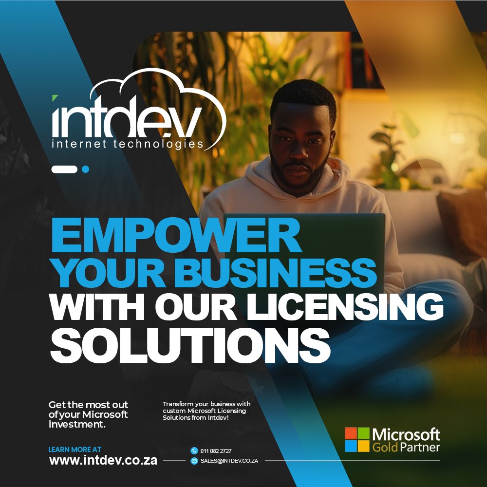 Intdev_Int_Tech's tweet image. 🚀 Transform your business with Microsoft Licensing Solutions! 🌐

Unlock Microsoft’s full potential with Intdev’s tailored licensing solutions for any business size!

Learn more at zurl.co/HO1q 

#Microsoft #Intdev #LicensingSolutions #BusinessGrowth #TechInnovation