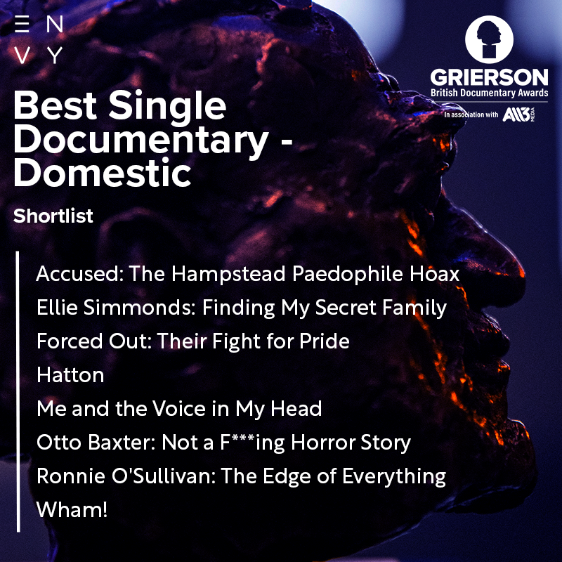 griersontrust's tweet photo. @all3media #GriersonAwards 2024 shortlisted entries for @envypost Best Single Documentary – Domestic https://t.co/d156cBrBg3 https://t.co/qL1kuq6vMy