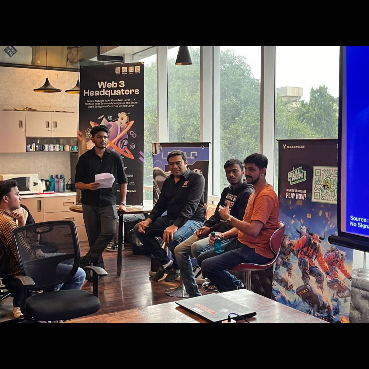 Heya fam! 🌟

Here's a recap of the amazing Onchain India Pune Meetup by <a href="/base/">Base</a> and <a href="/levitate_labs/">Levitate Labs</a> 👾

Kudos to <a href="/mandar_999/">mandar.hl | fluxava</a> from the ActualOne team for flawlessly organizing and hosting this event with <a href="/SKY_Sankalp/">Sankalp (SKY)</a> 💜

We had a blast with our very own <a href="/JunzMerchant/">junaid merchant</a> from Dojima