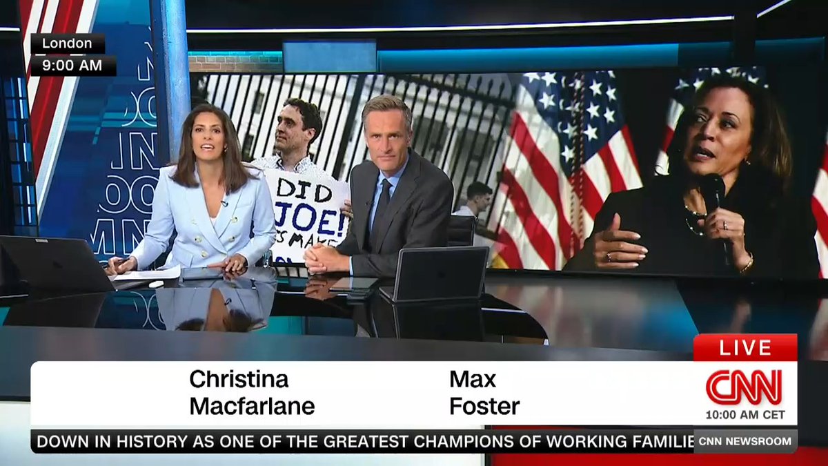 President Biden's decision to drop out of the presidential race continues to reverberate across the world.

Tune in for the inaugural edition of CNN Newsroom with <a href="/chrissymacCNN/">Christina Macfarlane</a> and <a href="/MaxFosterCNN/">Max Foster</a> on <a href="/cnni/">CNN International</a> now for the latest updates, analysis and reactions 👇