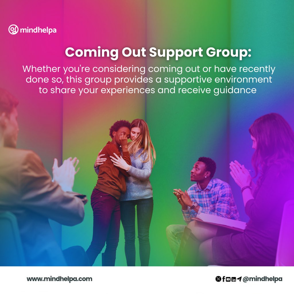 mindhelpa's tweet photo. A place where you can be yourself and feel safe π³οΈβπ
Join an LGBTQ+ support group today on Mindhelpa.
Follow @mindhelpa and sign up to join our waitlist via the link in our BIO today.
#lgbtqfamily #lgbtqsupport #lgbtqhelp #queersupport #gayrightsarehumanrights https://t.co/MfW3T6Oy8O