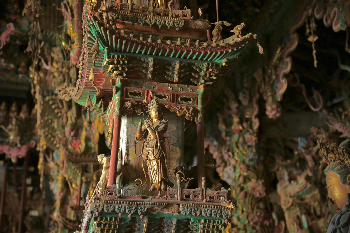 The Xiao Xi Tian Temple on the Fenghuang Mountain, Linfen City