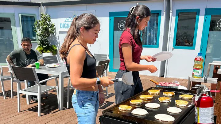 Support Pancake Sundays for DignityMoves gofund.me/73448ef0   Some generous-hearted high schoolers are making pancake breakfasts at DignityMoves every Sunday.  Join me in helping them raise $ for supplies! This is what true community is all about.