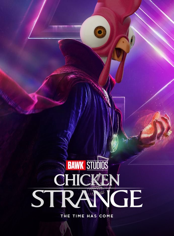 The Time has Come! $BAWK day🐔
<a href="/nonfriedchicken/">Non Fried Chicken</a> 

Stephen Strange "It's what made me a great chicken"